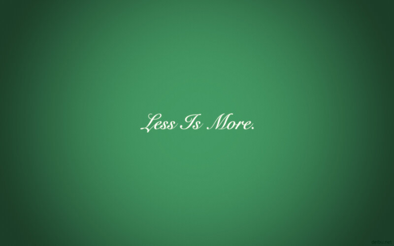 Text on Green Background — Calm, Minimalist