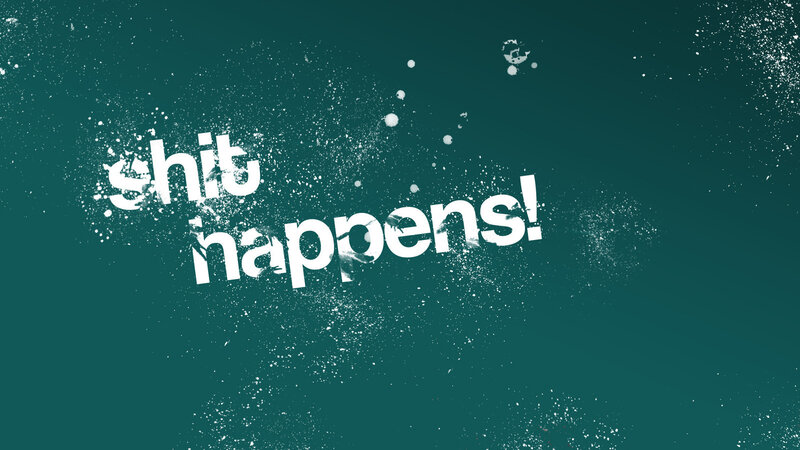 Text on Green Background — Gritty