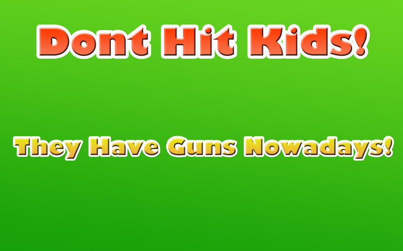 Text on Green Background — Humorous