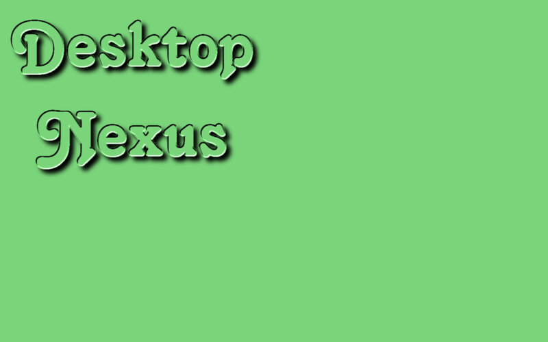Text on Green Background — Minimalist