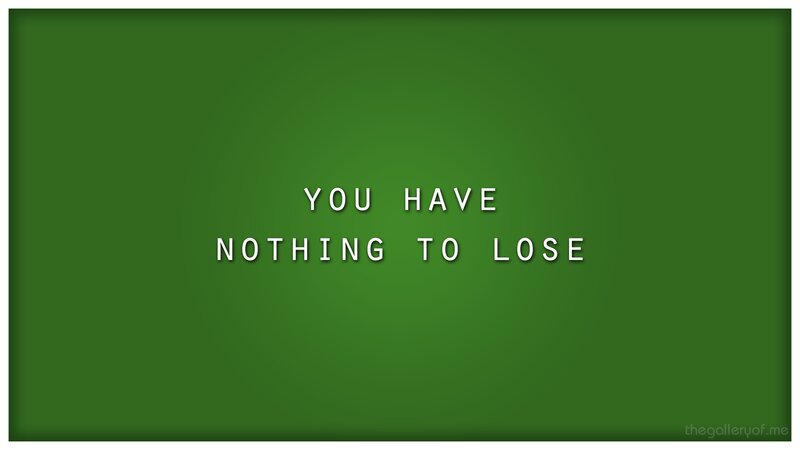 Text on Green Background — Neutral, Minimalist, Green Background, White Text
