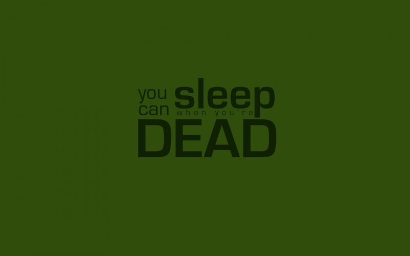 Text on Green Background — Serious, Minimalist