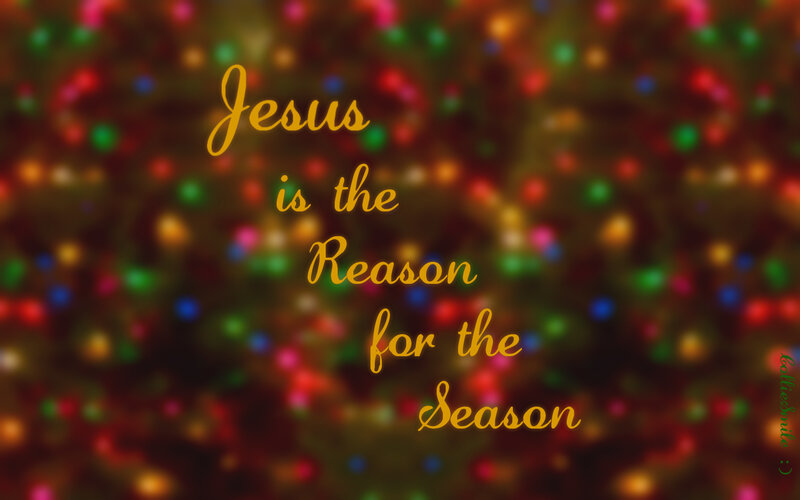 Text on Lights Background