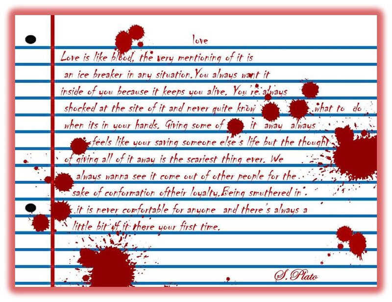 Text on Lined Paper