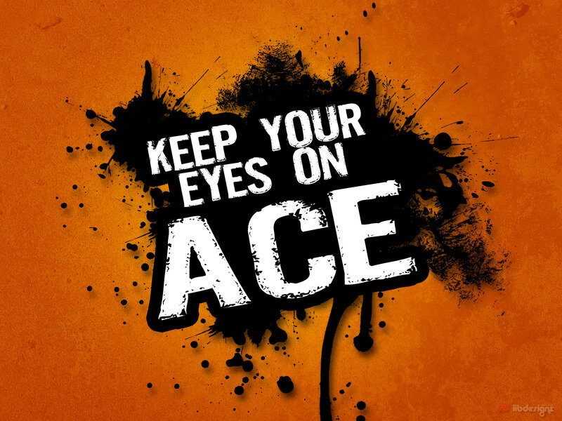 Text on Orange Background — Bold