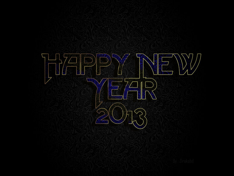 Text on Patterned Background — Black, Celebratory