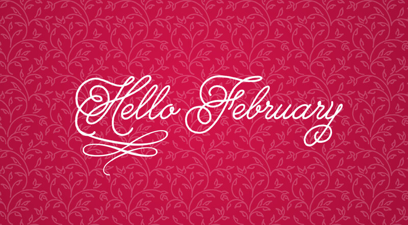 Text on Patterned Background — Red, Festive