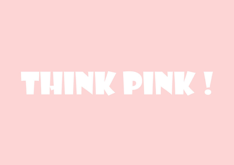 Text on Pink Background — Calm