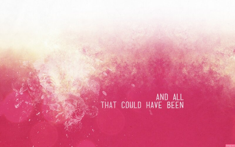 Text on Pink Background — Dreamy, Digital Art