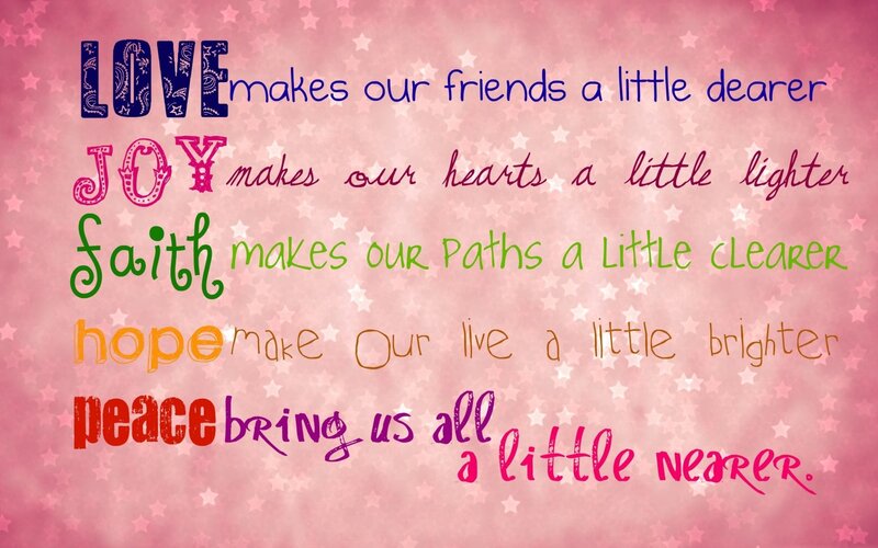 Text on Pink Background — Inspirational, Illustration, Stars