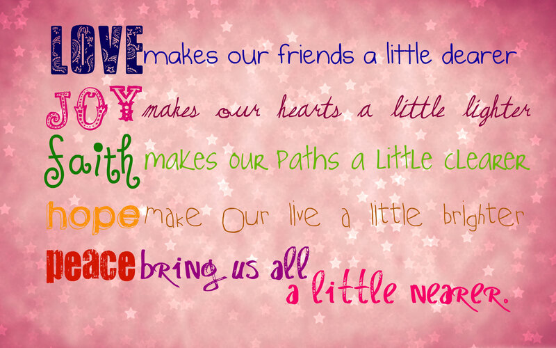 Text on Pink Background — Inspirational, Illustration