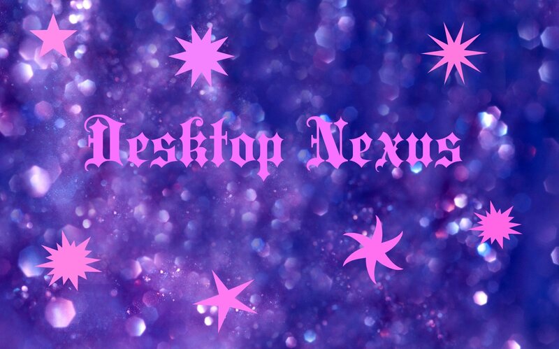 Text on Purple Background — Dreamy