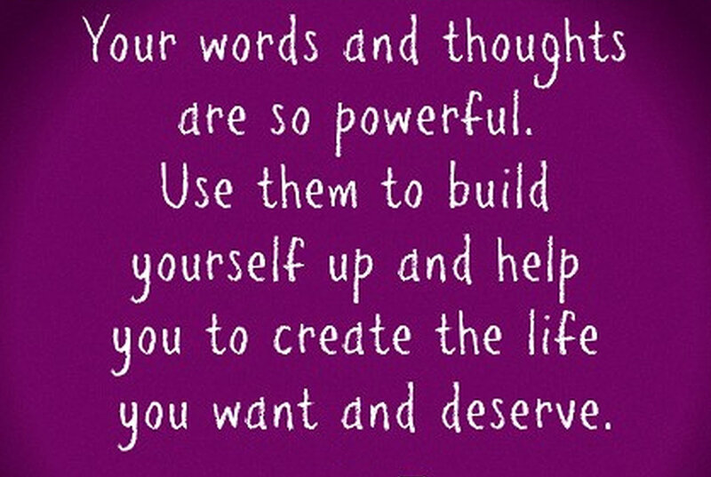 Text on Purple Background — Inspirational, Digital Art