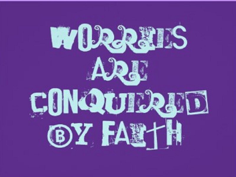 Text on Purple Background — Inspirational