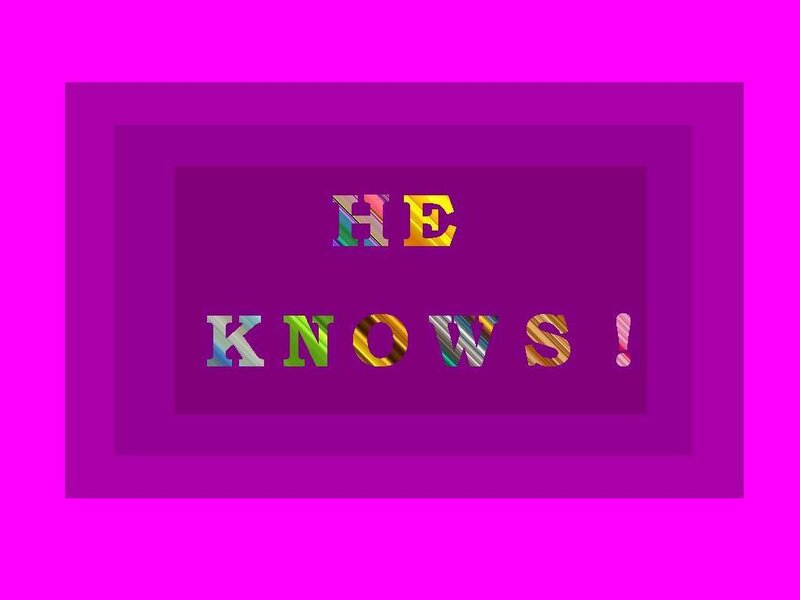 Text on Purple Background — Magenta
