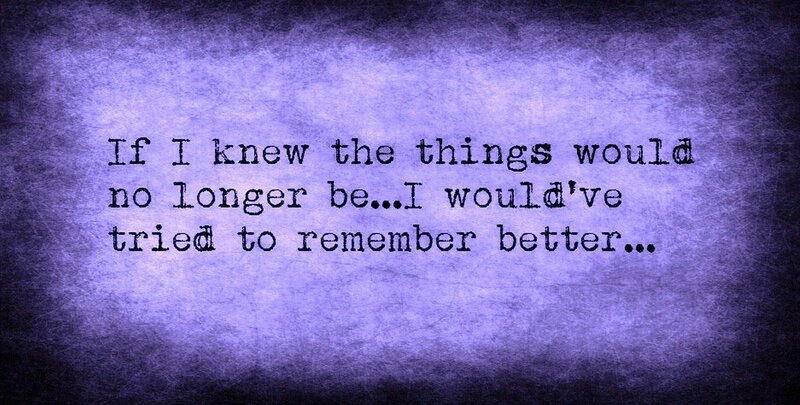 Text on Purple Background — Melancholic