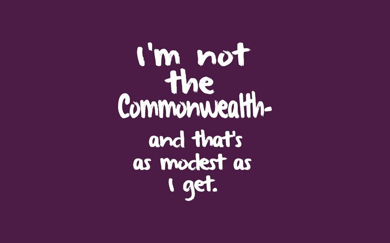 Text on Purple Background — Neutral, Minimalist, White Text