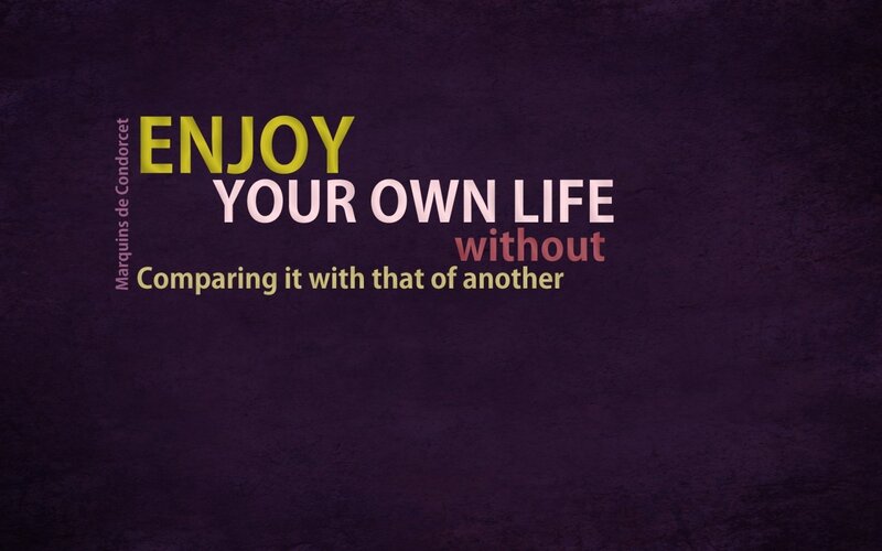 Text on Purple Background — Reflective, Minimalist, Quote