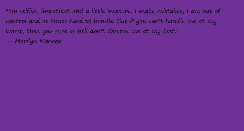 Text on Purple Background — Reflective, Minimalist