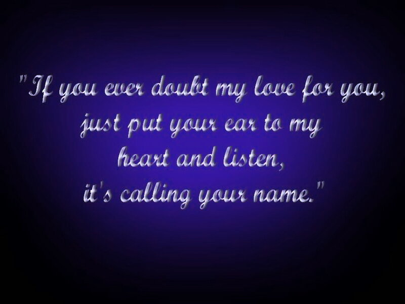 Text on Purple Background — Romantic, Minimalist