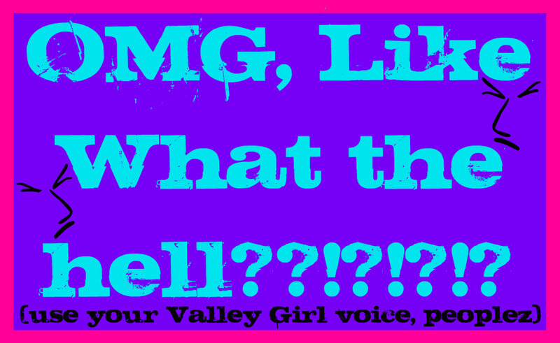 Text on Purple Background — Shocked