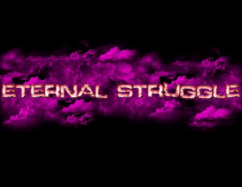 Text on Purple Clouds