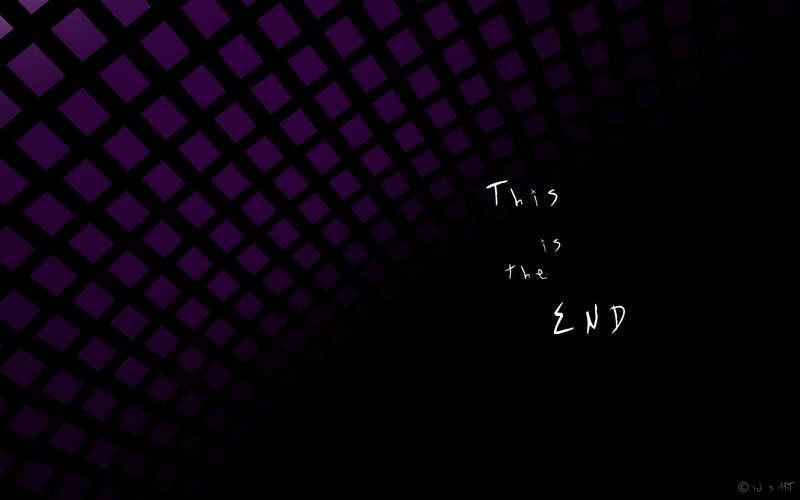 Text on Purple Grid