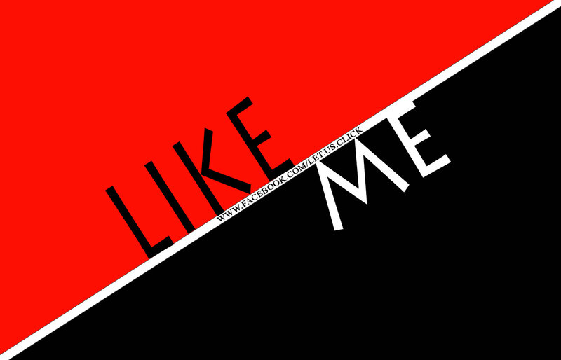 Text on Red and Black Background