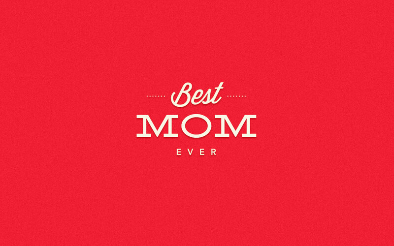 Text on Red Background — Celebratory, Vector Art