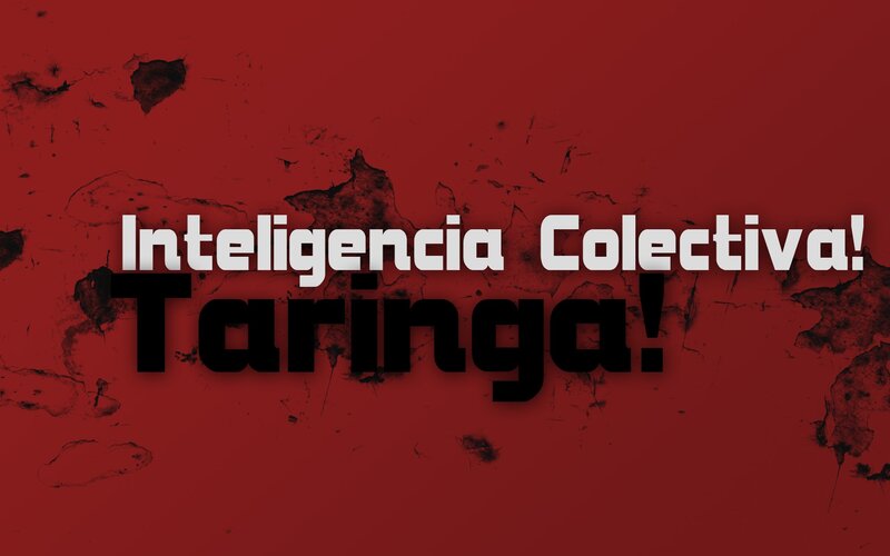 Text on Red Background — Dramatic, Digital Art, Black Text