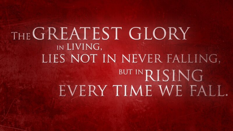 Text on Red Background — Dramatic, Illustration, White