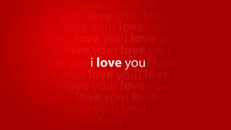 Text on Red Background — Minimalist