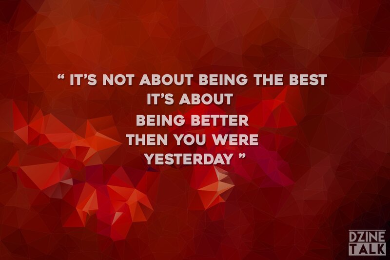 Text on Red Background — Motivational