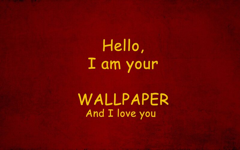 Text on Red Background — Playful