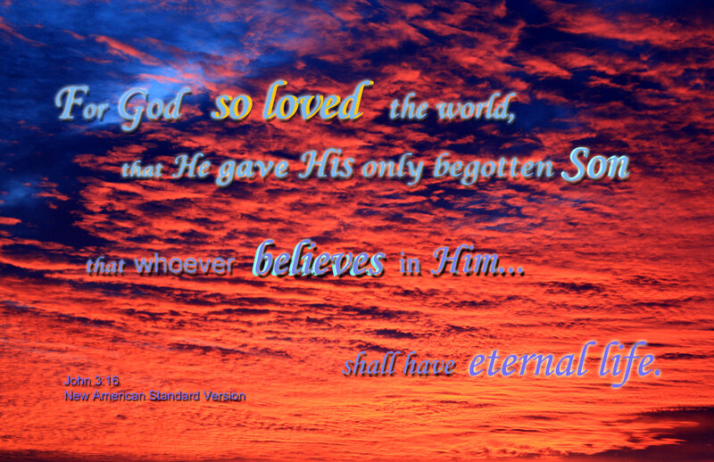 Text on Sky Background