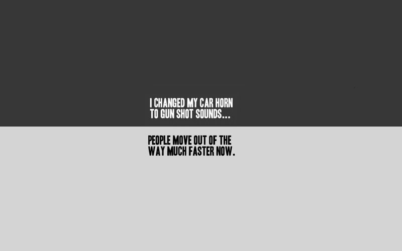 Text on Split Background — Gray