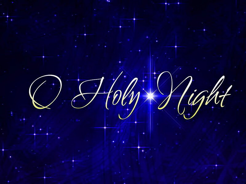 Text on Starry Background — Blue, Celestial
