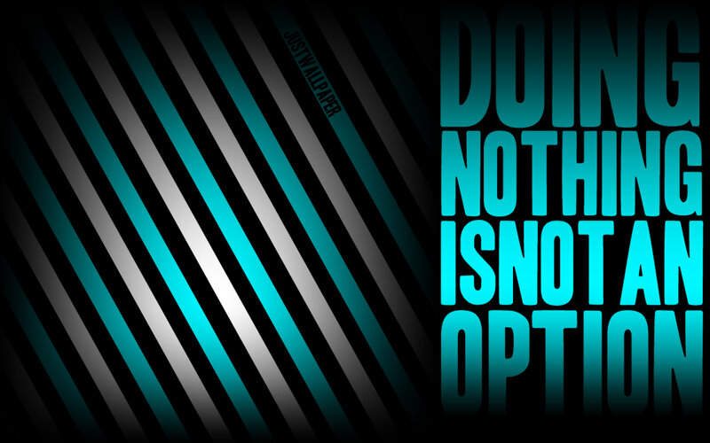 Text on Striped Background — Black