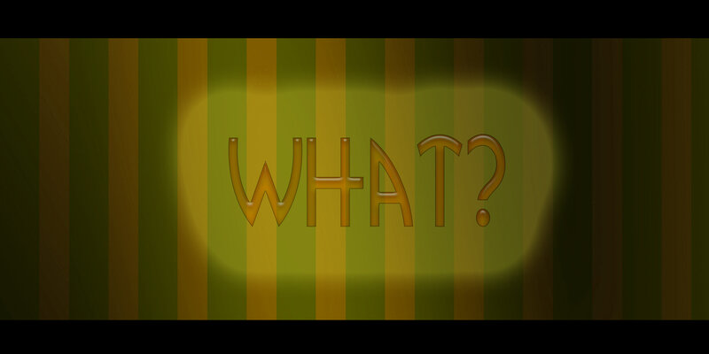 Text on Striped Background — Green