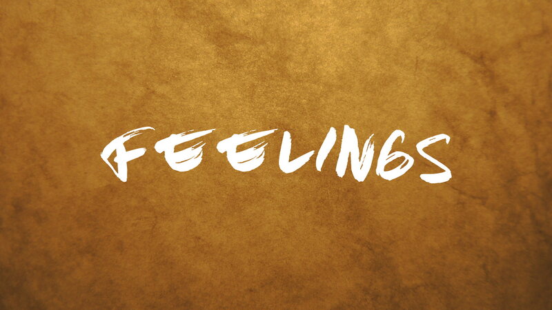 Text on Textured Background — Brown, Minimalist