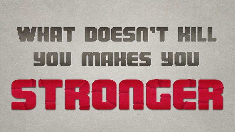 Text on Textured Background — Gray, Motivational