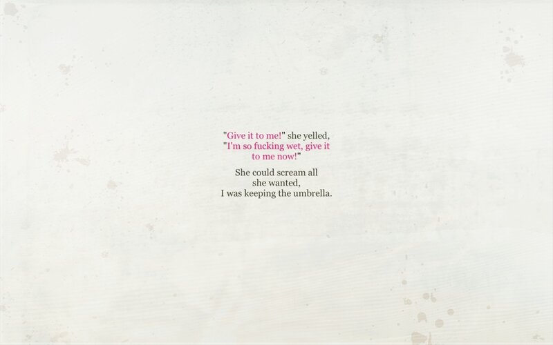 Text on Textured Background — White, Dramatic