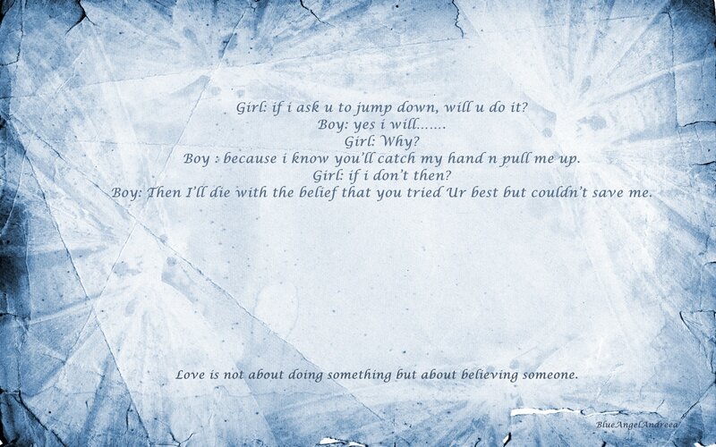 Text on Textured Paper — Blue
