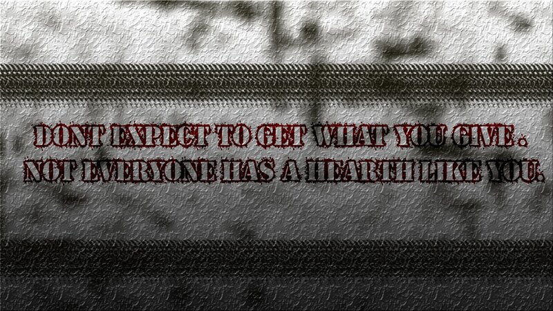 Text on Textured Surface — Black, Dark, Digital Art