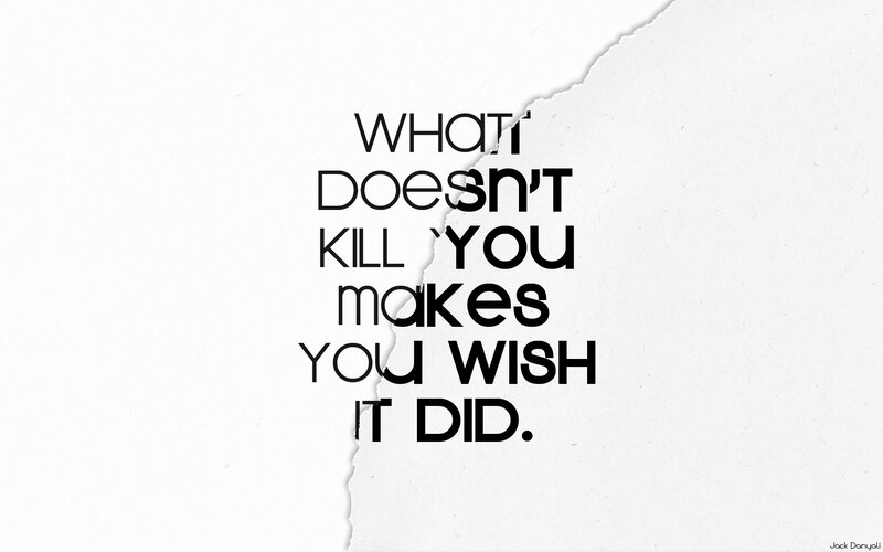 Text on Torn Paper — White