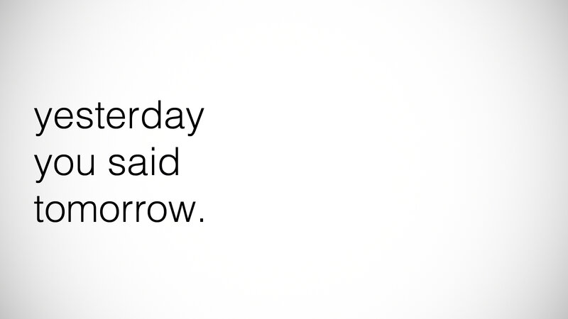 text on white background