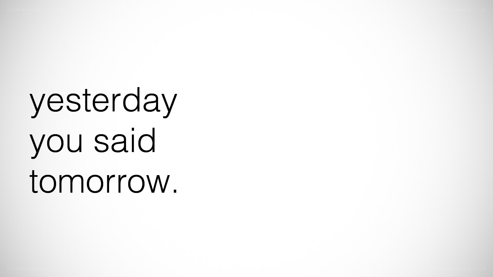 text on white background