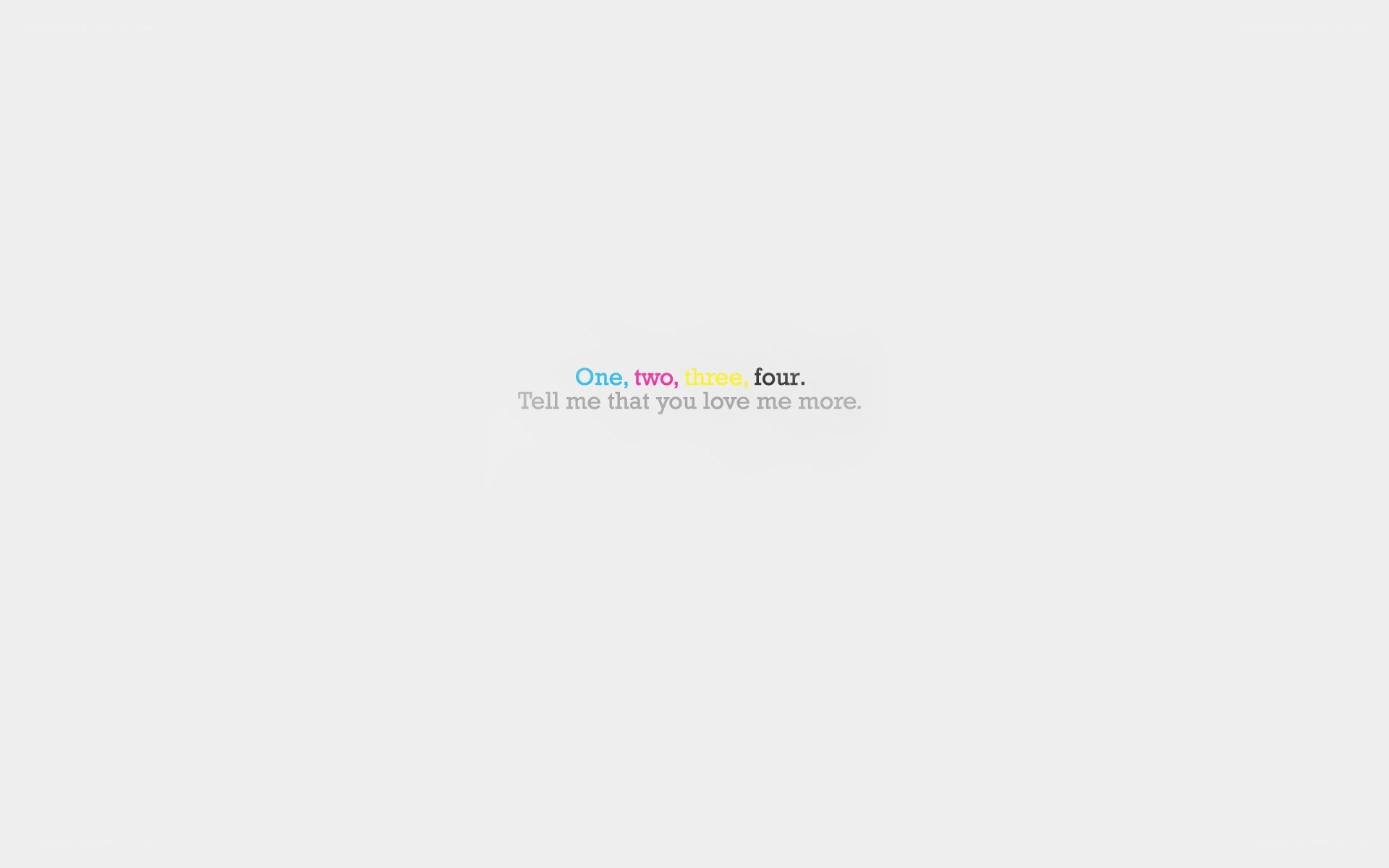 text on white background