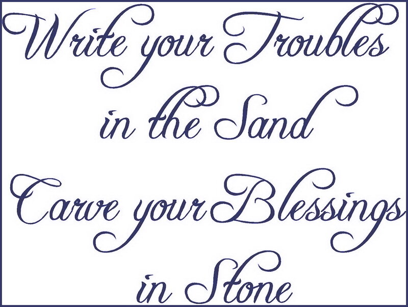 Text on White Background — Calm