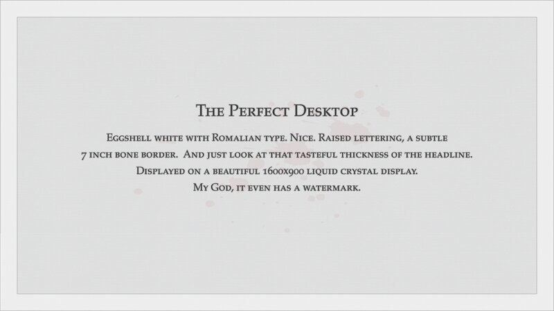Text on White Background — Neutral, Minimalist, Border